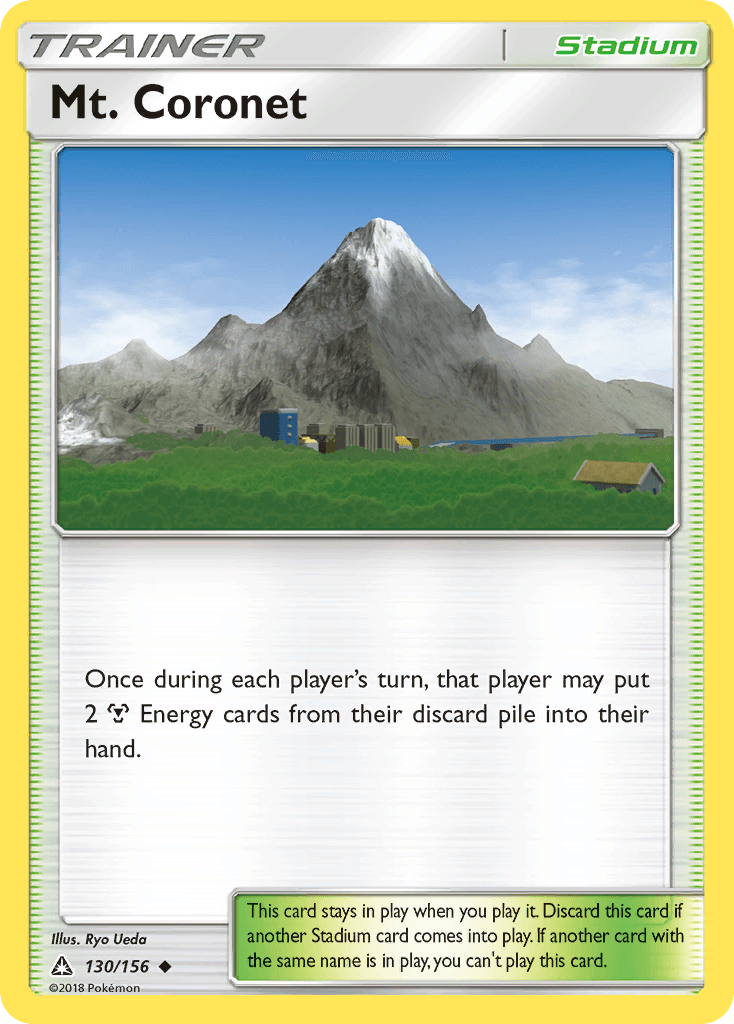Mt. Coronet, kortbilde fra pokemontcg.io