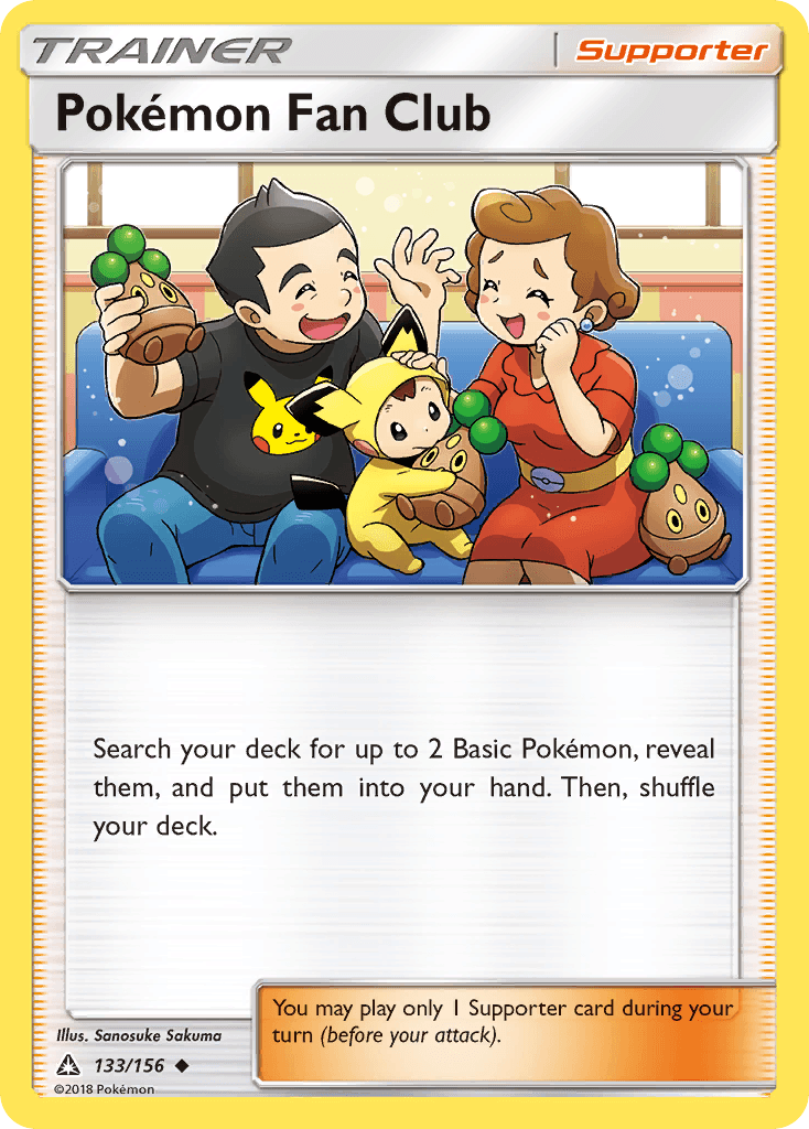 Pokémon Fan Club, kortbilde fra pokemontcg.io