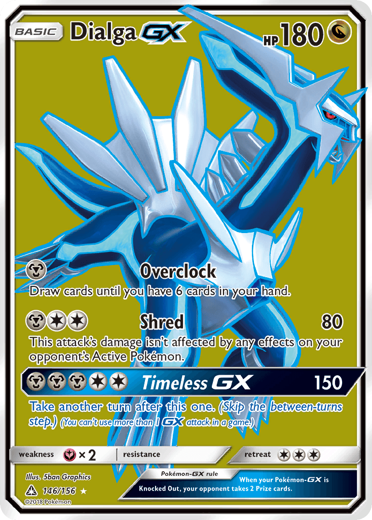 Dialga-GX, kortbilde fra pokemontcg.io