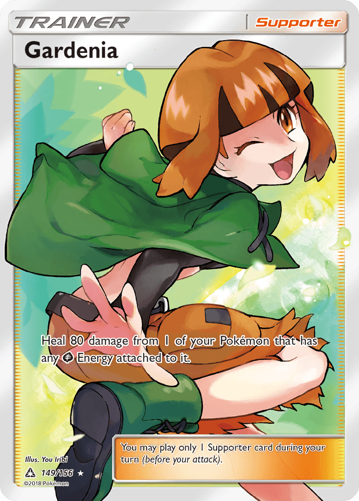 Gardenia, kortbilde fra pokemontcg.io