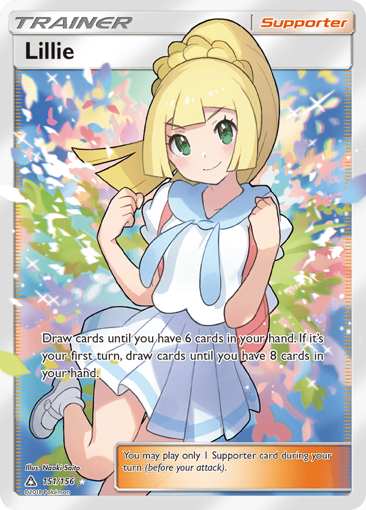 Lillie, kortbilde fra pokemontcg.io