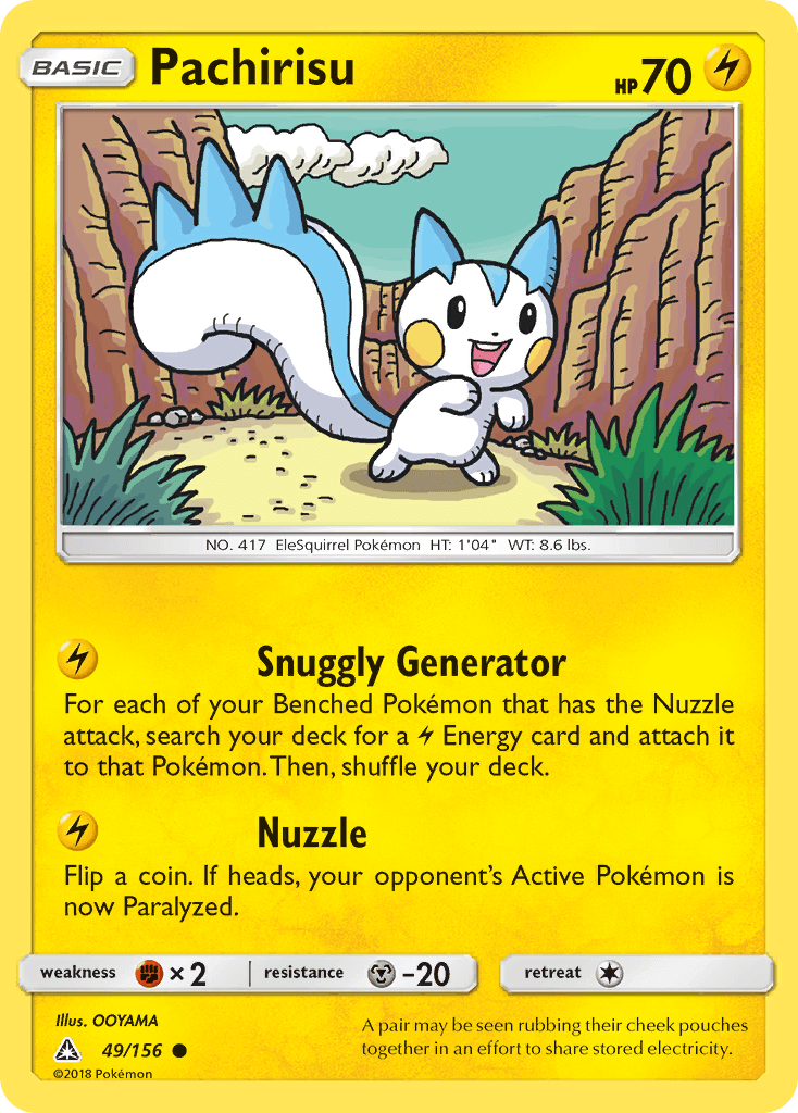 Pachirisu, kortbilde fra pokemontcg.io
