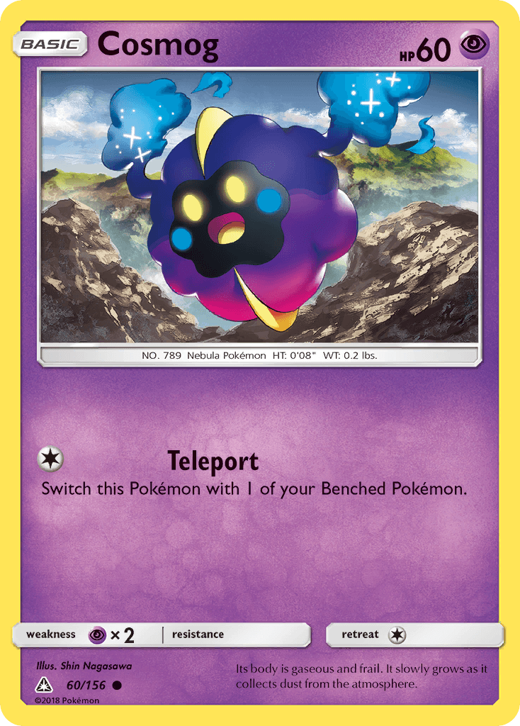 Cosmog, kortbilde fra pokemontcg.io