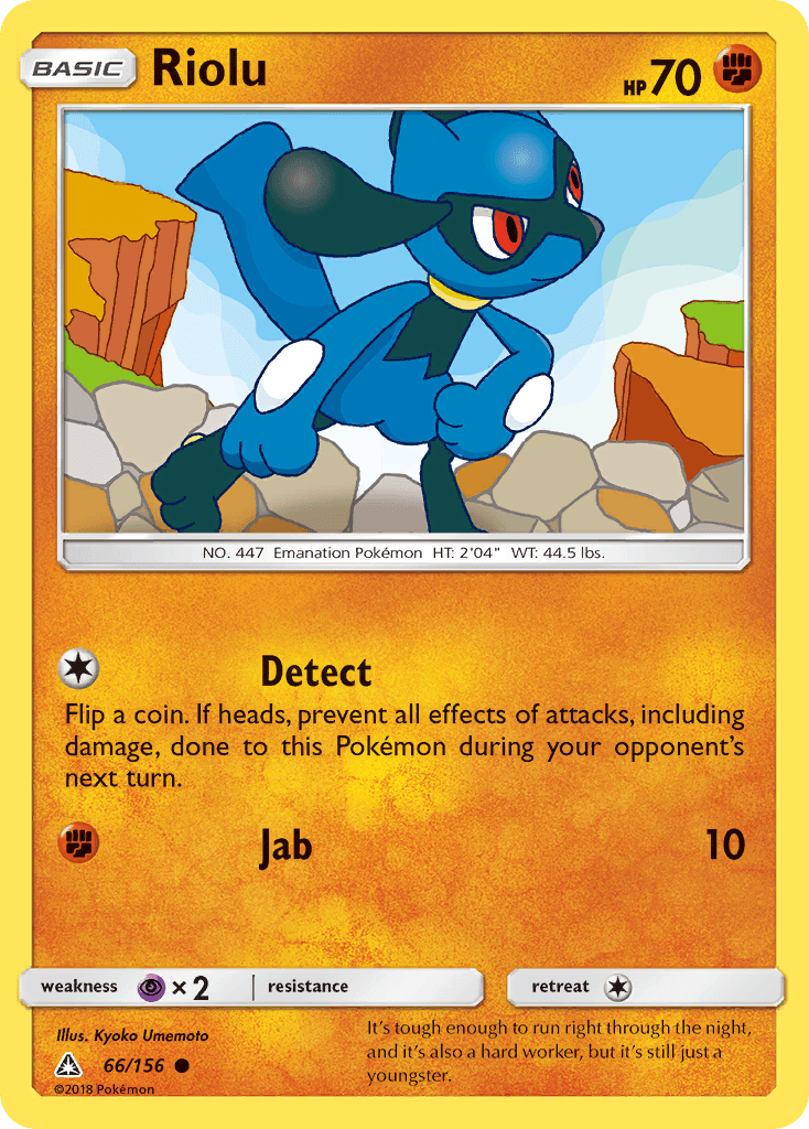 Riolu, kortbilde fra pokemontcg.io