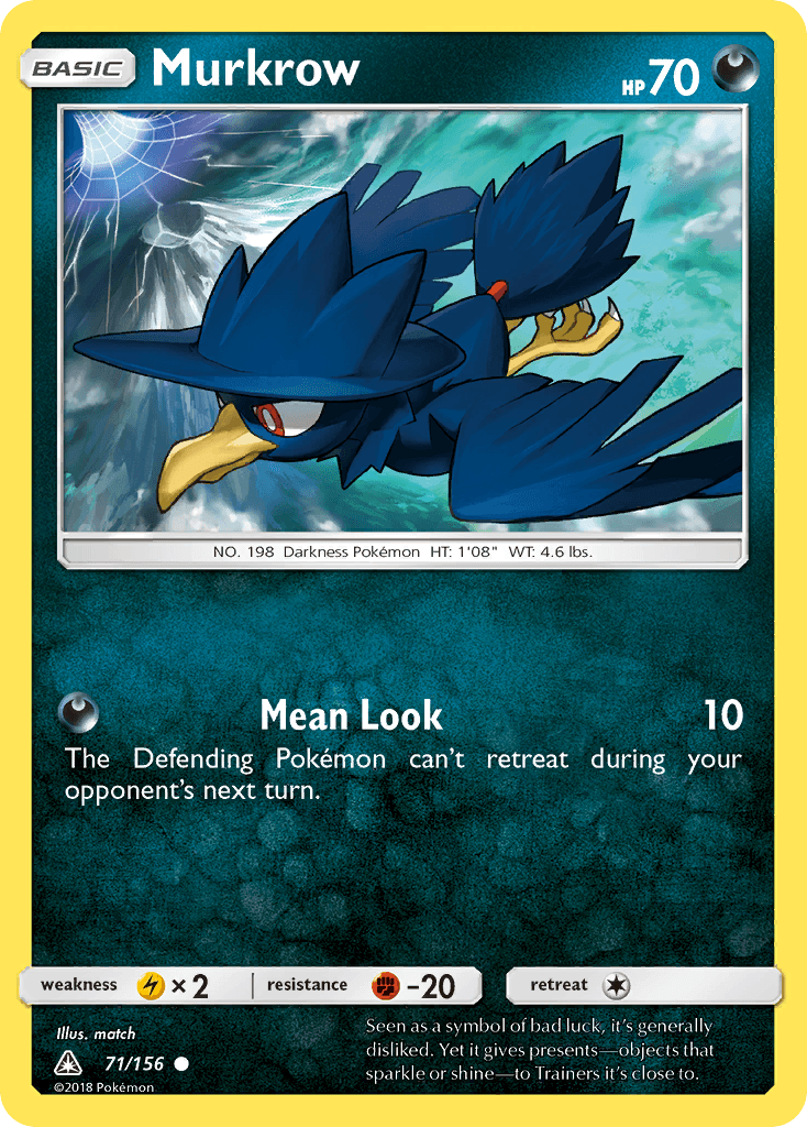 Murkrow, kortbilde fra pokemontcg.io