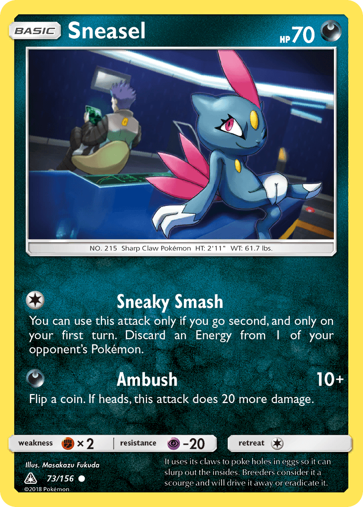 Sneasel, kortbilde fra pokemontcg.io