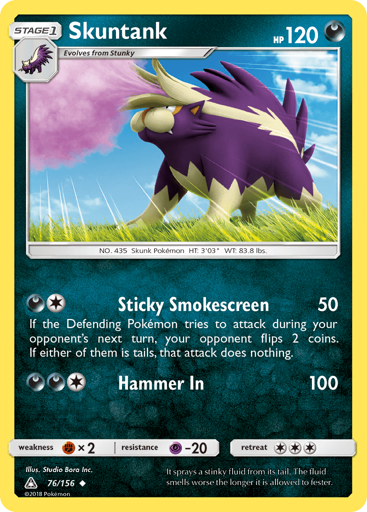 Skuntank, kortbilde fra pokemontcg.io