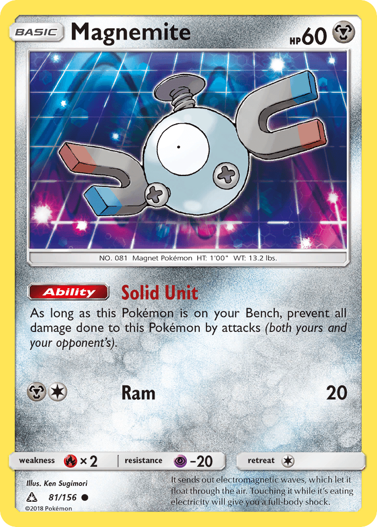 Magnemite, kortbilde fra pokemontcg.io