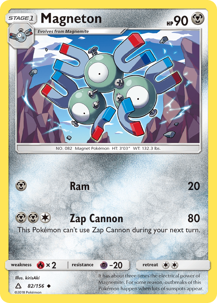 Magneton, kortbilde fra pokemontcg.io