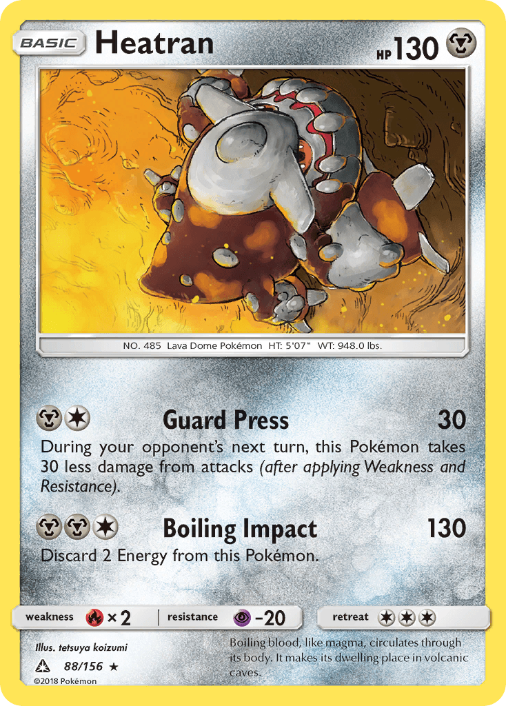 Heatran, kortbilde fra pokemontcg.io