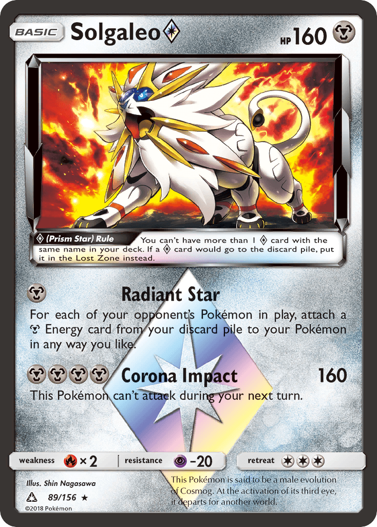 Solgaleo ◇, kortbilde fra pokemontcg.io