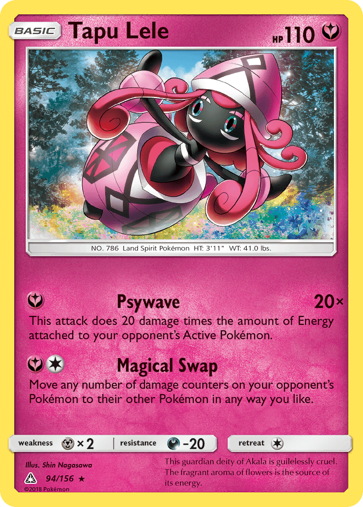 Tapu Lele, kortbilde fra pokemontcg.io