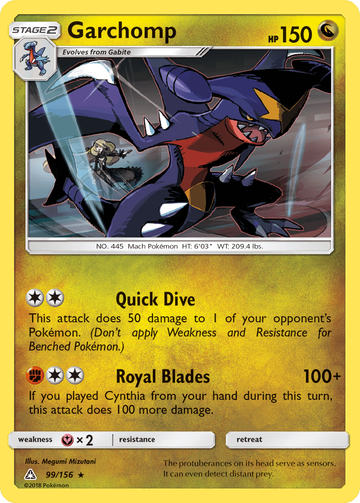 Garchomp, kortbilde fra pokemontcg.io