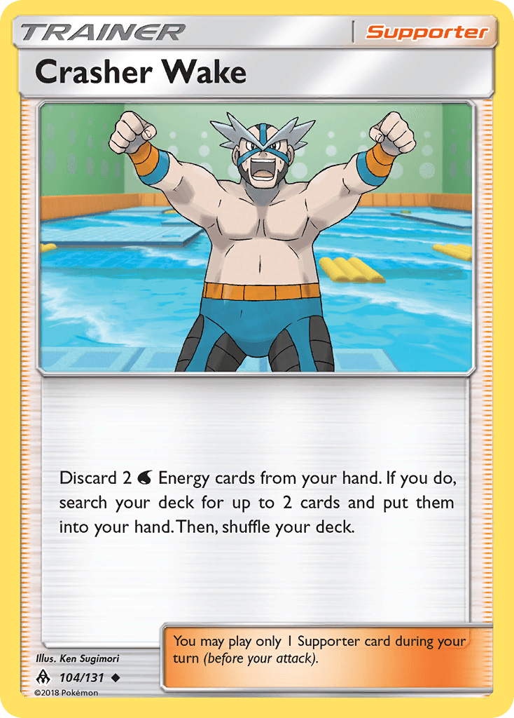 Crasher Wake, kortbilde fra pokemontcg.io