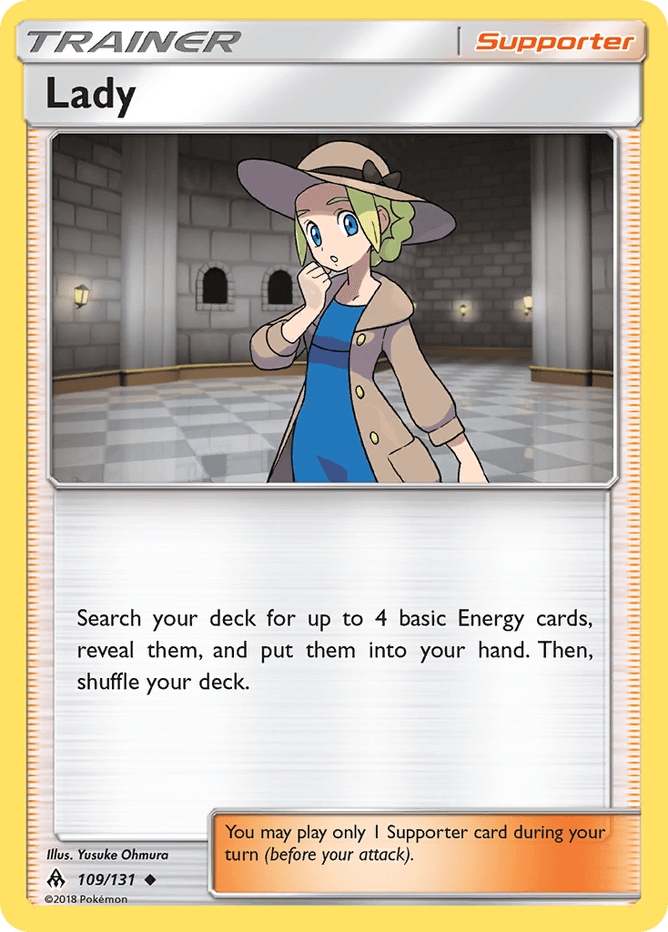 Lady, kortbilde fra pokemontcg.io