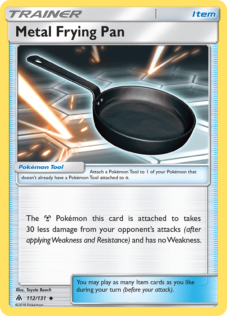 Metal Frying Pan, kortbilde fra pokemontcg.io