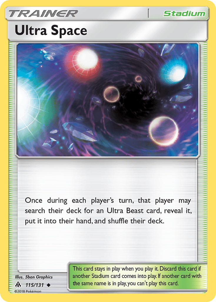 Ultra Space, kortbilde fra pokemontcg.io