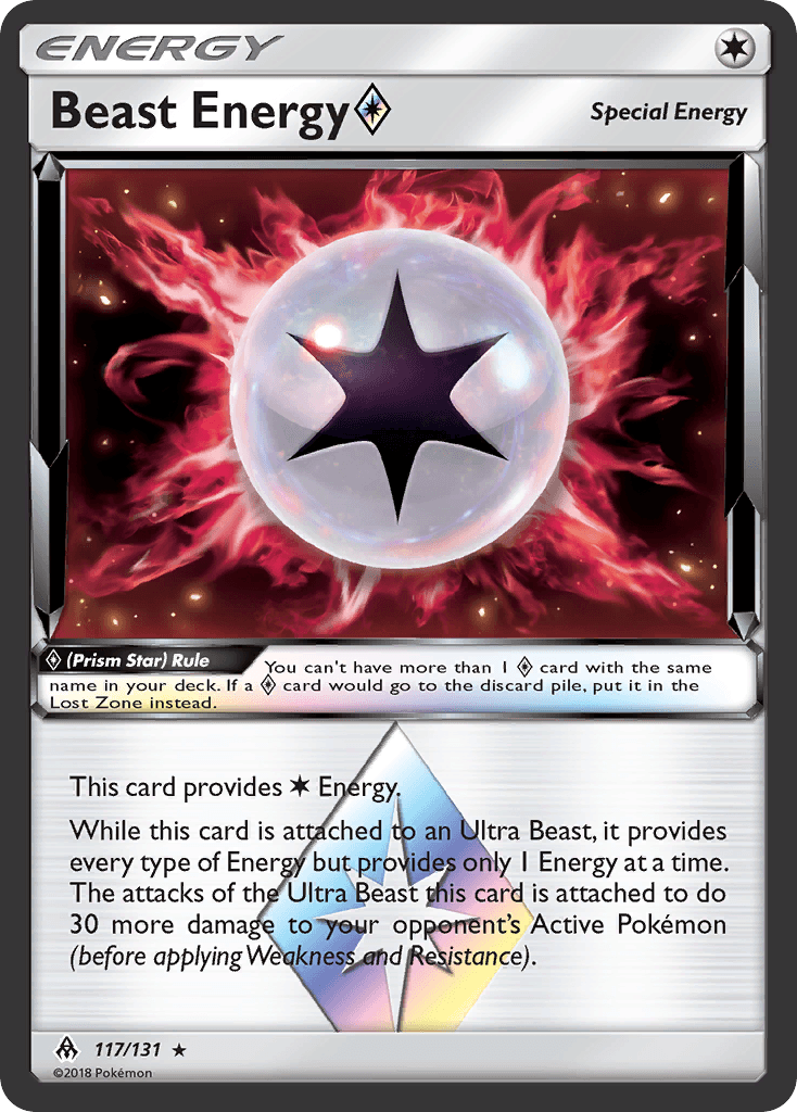Beast Energy ◇, kortbilde fra pokemontcg.io