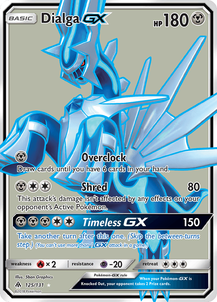 Dialga-GX, kortbilde fra pokemontcg.io