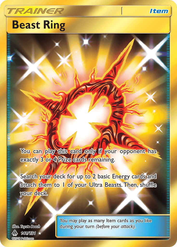 Beast Ring, kortbilde fra pokemontcg.io