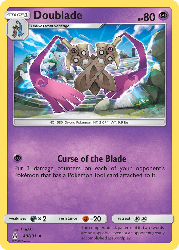 Doublade, kortbilde fra pokemontcg.io