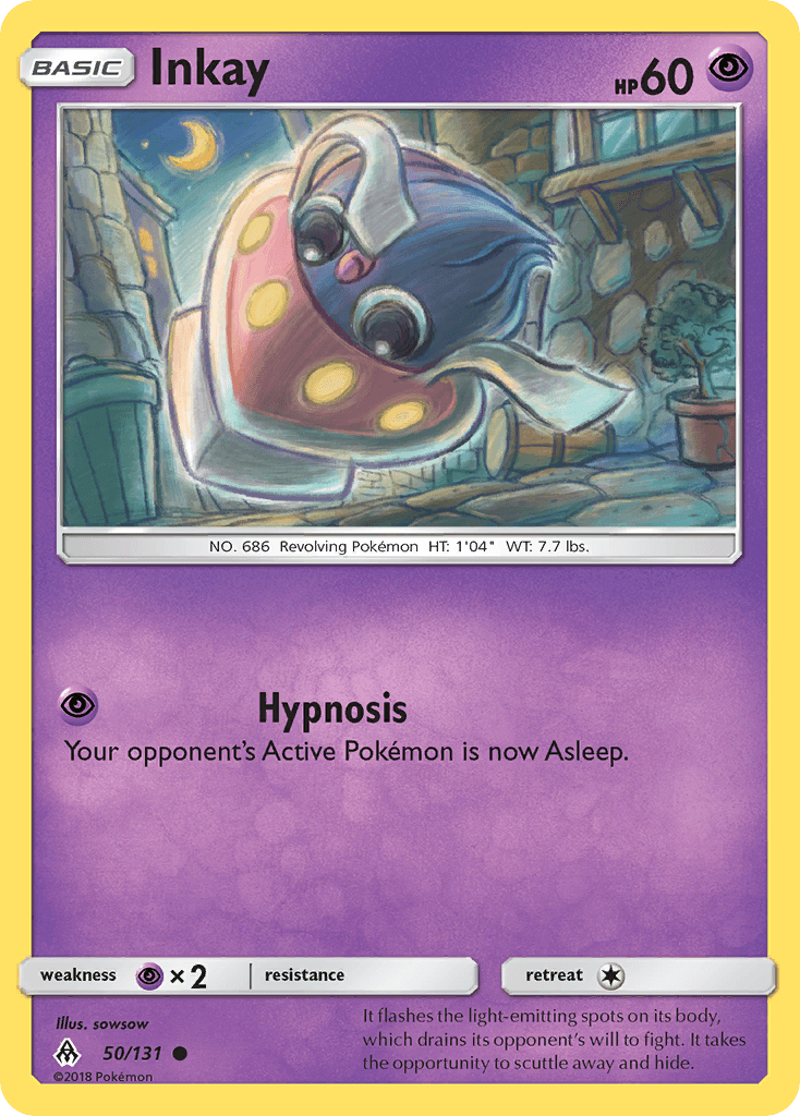 Inkay, kortbilde fra pokemontcg.io