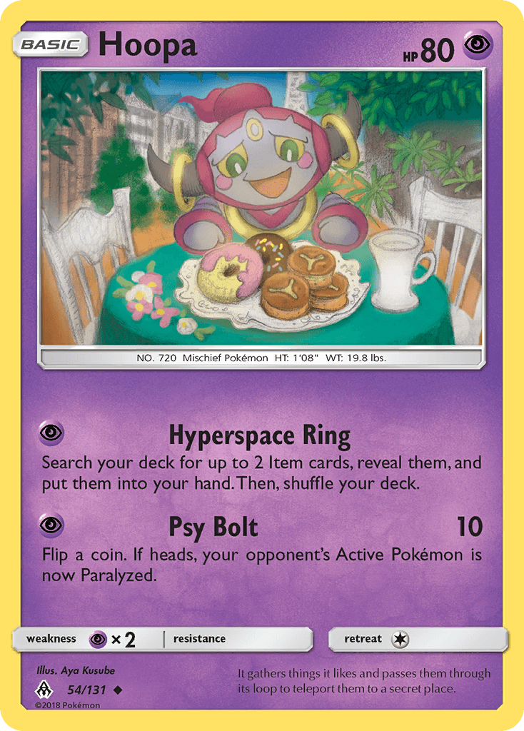 Hoopa, kortbilde fra pokemontcg.io