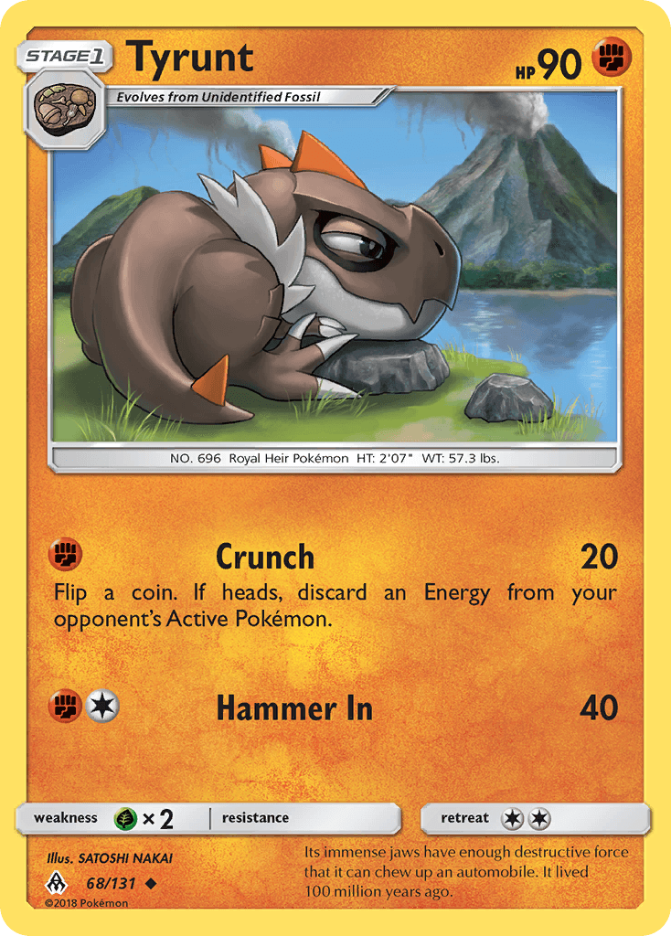 Tyrunt, kortbilde fra pokemontcg.io