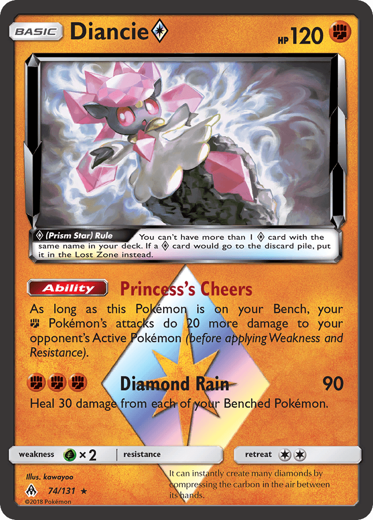 Diancie ◇, kortbilde fra pokemontcg.io