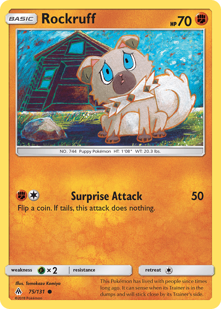 Rockruff, kortbilde fra pokemontcg.io