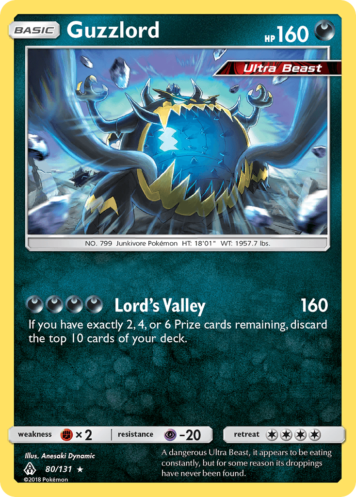 Guzzlord, kortbilde fra pokemontcg.io