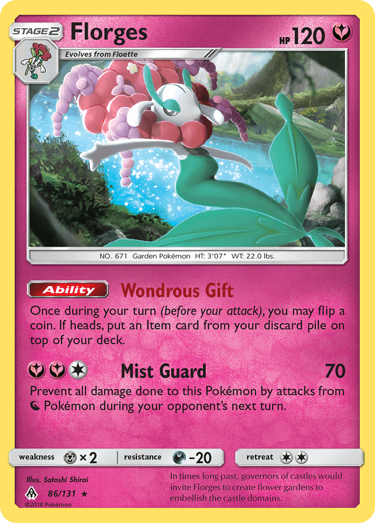 Florges, kortbilde fra pokemontcg.io