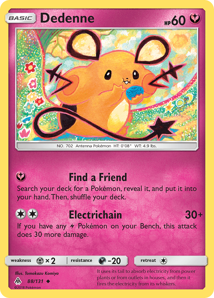 Dedenne, kortbilde fra pokemontcg.io