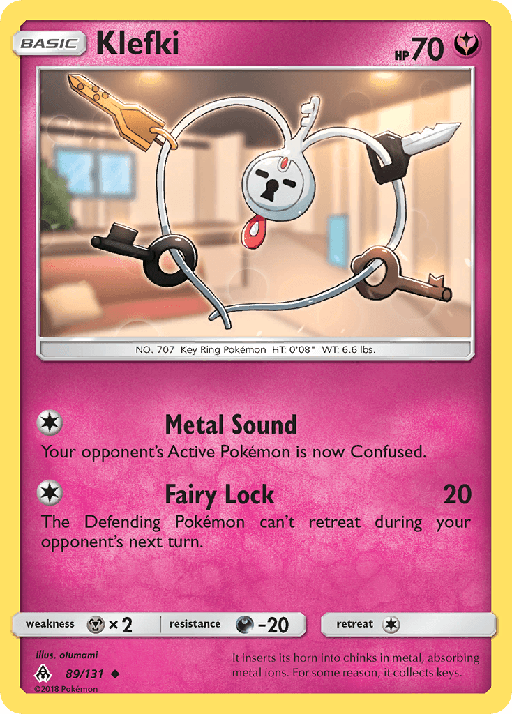 Klefki, kortbilde fra pokemontcg.io
