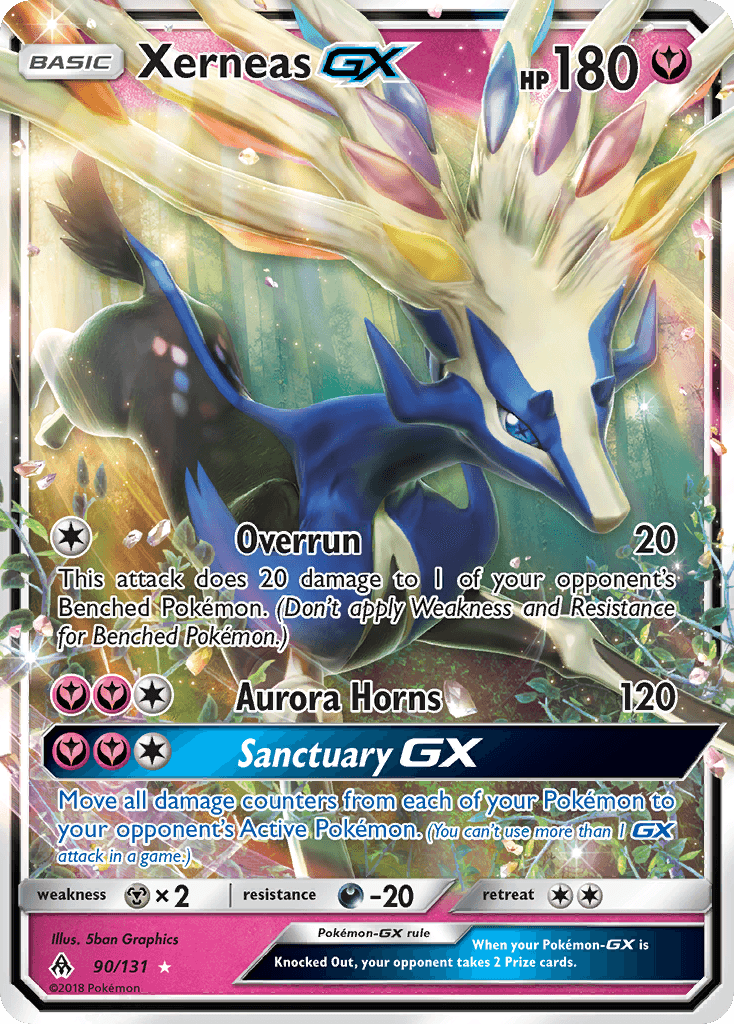 Xerneas-GX, kortbilde fra pokemontcg.io