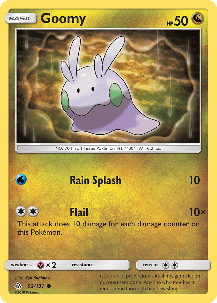 Goomy, kortbilde fra pokemontcg.io