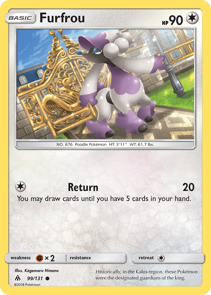 Furfrou, kortbilde fra pokemontcg.io