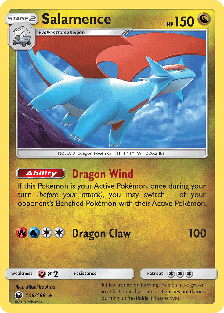 Salamence, kortbilde fra pokemontcg.io