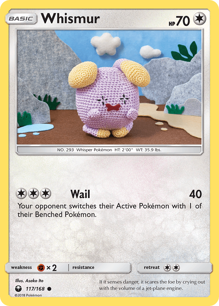 Whismur, kortbilde fra pokemontcg.io