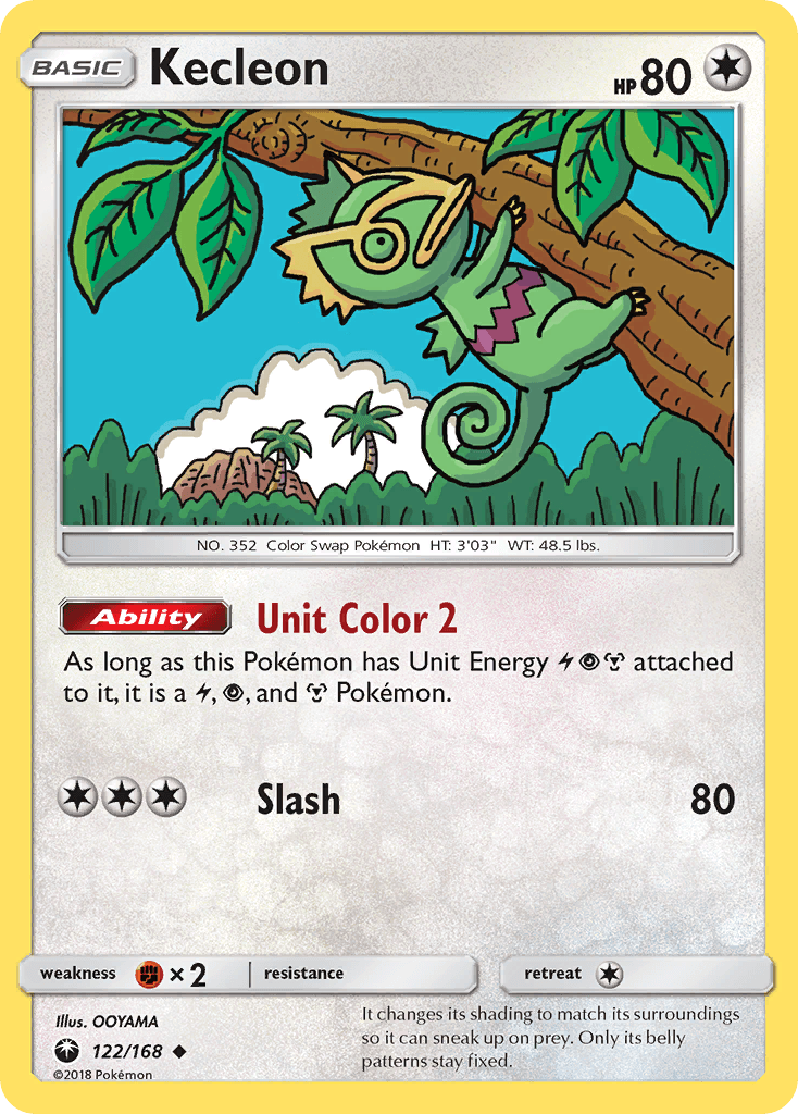 Kecleon, kortbilde fra pokemontcg.io