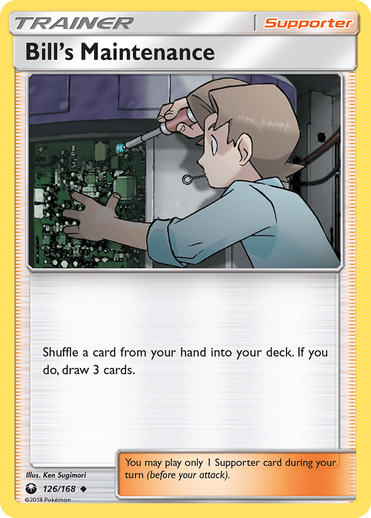 Bill's Maintenance, kortbilde fra pokemontcg.io