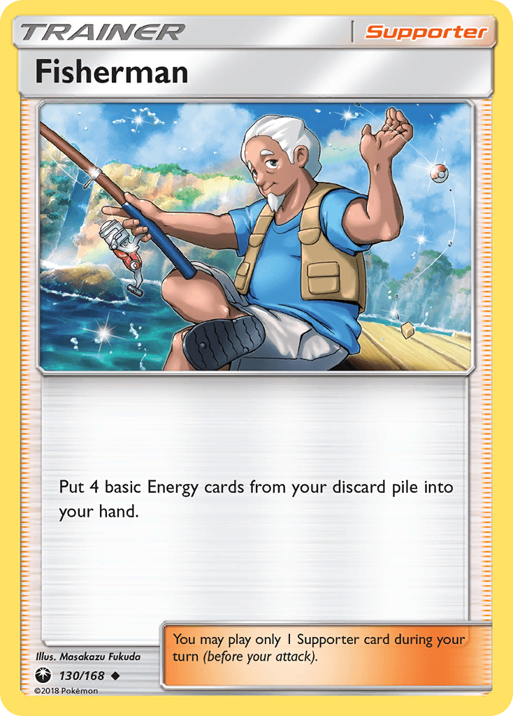 Fisherman, kortbilde fra pokemontcg.io