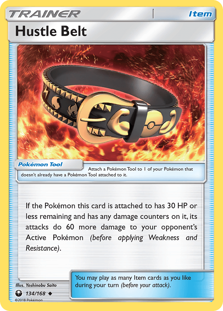 Hustle Belt, kortbilde fra pokemontcg.io