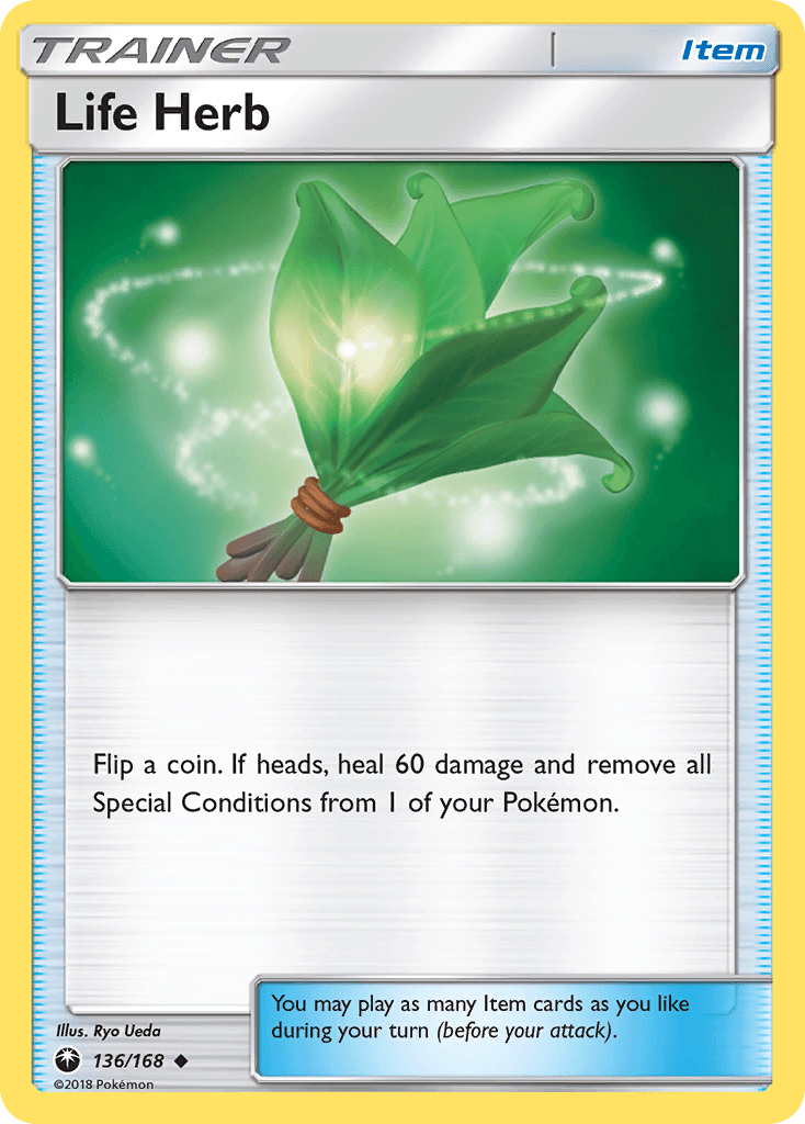 Life Herb, kortbilde fra pokemontcg.io