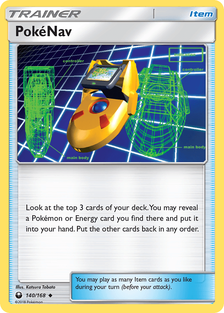 PokéNav, kortbilde fra pokemontcg.io