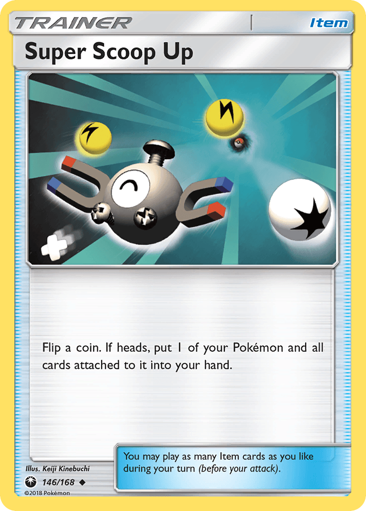 Super Scoop Up, kortbilde fra pokemontcg.io