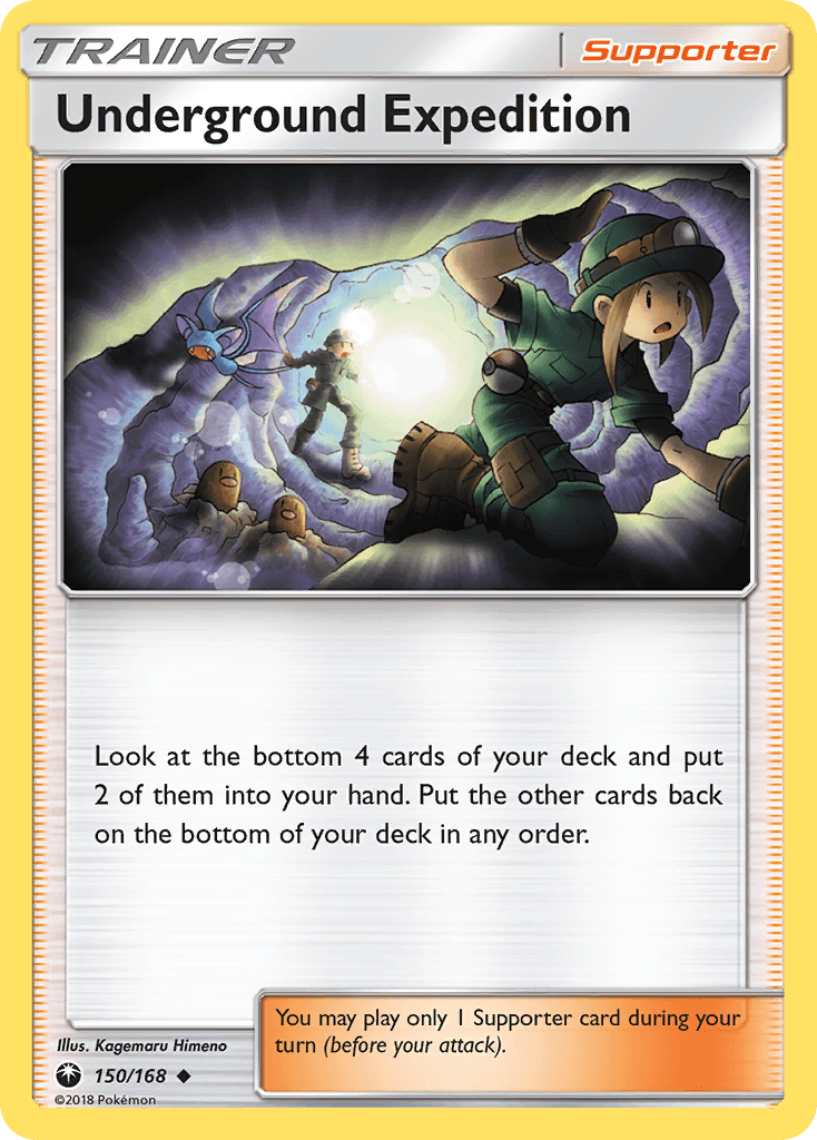 Underground Expedition, kortbilde fra pokemontcg.io