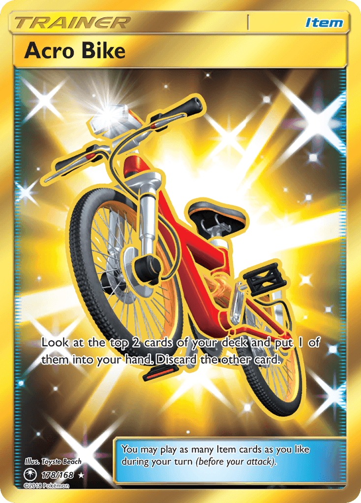 Acro Bike, kortbilde fra pokemontcg.io