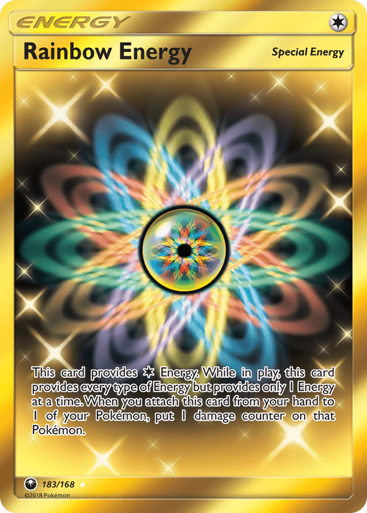 Rainbow Energy, kortbilde fra pokemontcg.io