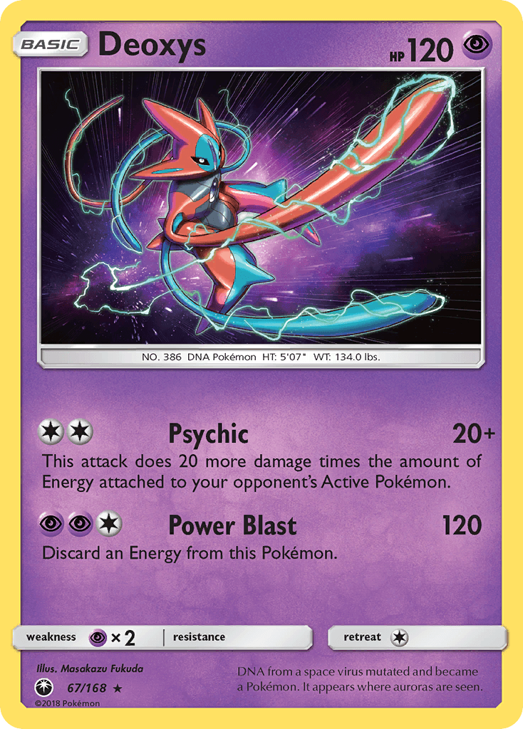 Deoxys, kortbilde fra pokemontcg.io